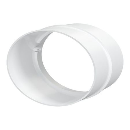 соединитель ЭРА D100мм пластик белый соединитель для садового водопро sgoohan белый пвх