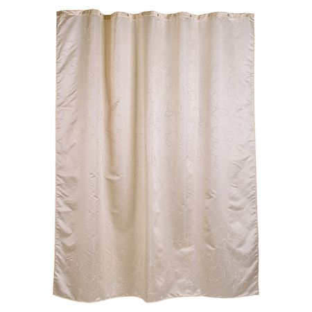 занавеска для ванной WESS Reath 200х180см полиэстер бежевая эластичный   на стул whiterain жаккардовый спандекс полиэстер