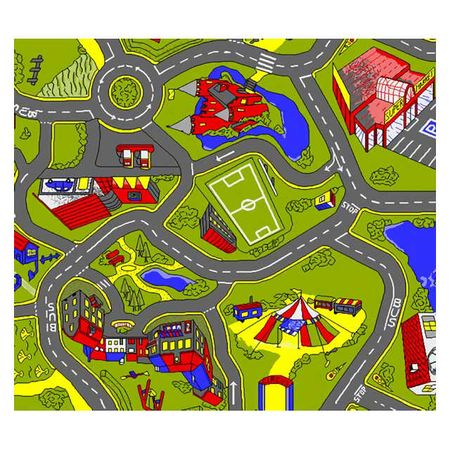 ковролин НЕВА ТАФТ Принт Лунапарк 610 4м детский ковролин принт винтаж 50 19 3м