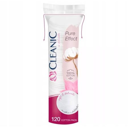 диски ватные CLEANIC Pure Effect 120шт круглые фемо клим парафарм таблетки 505мг 120шт