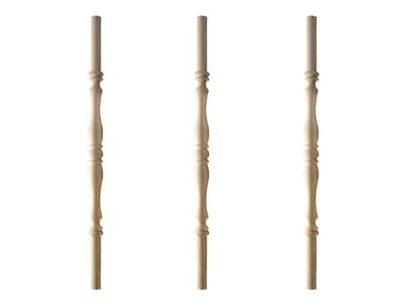 балясина точеная нагель тип 3 900х50х50мм б/с