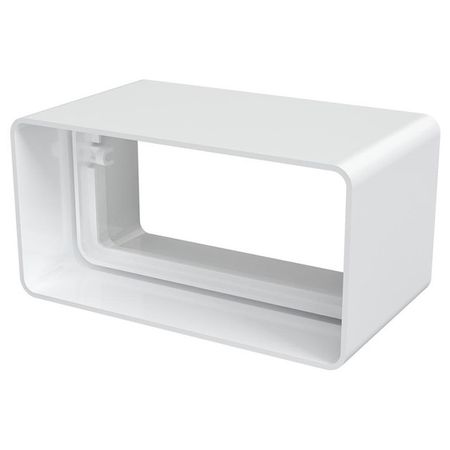 соединитель ЭРА 60х204мм пластик белый