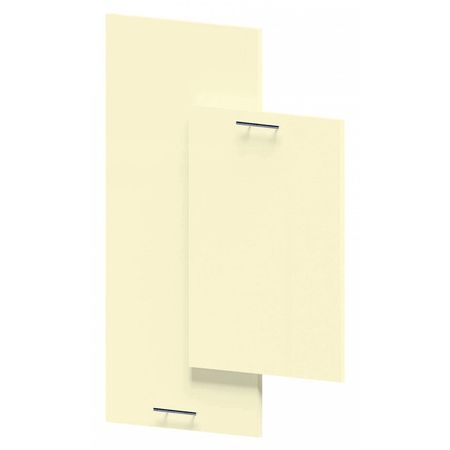 комплект фасадов пенала без духовки АЛЬМОНД 600х2140х16мм лакированная ЛДСП ваниль угловой элемент альмонд 40х720 ваниль лдсп