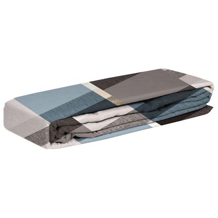 простыня COTTONIKA 220х250см сатин серая, арт.ПростЕвросат335