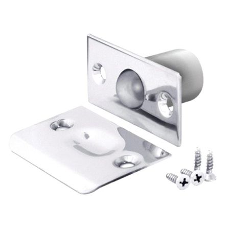 фиксатор дверной с шариком PUNTO LB-15 CP хром 50 шт зажим для переднего бампера автомобиля фиксатор нажимного типа 91505 s9a 003 пластиковый зажим с отверстием 10 мм для honda mdx rdx accord civic odyssey