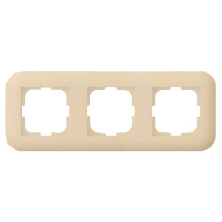 рамка 3 поста OVIVO Лофт крем переключатель 2 клавишный ovivo loft проходной крем