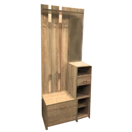 прихожая 1950х800х335 мм цвет Крафт золотой ЛДСП крафт наклейки рождественский подарок 500 шт