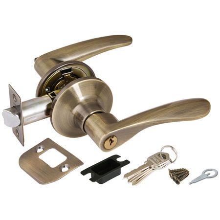 ручка-защелка PUNTO 6020 AB-E бронза ключ/фиксатор ручка защелка punto 6020 bl e ключ фиксатор