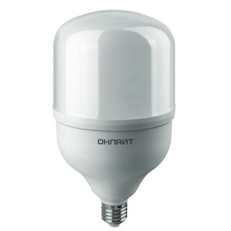 лампа светодиодная ОНЛАЙТ 50Вт E27 3500Лм 4000К цилиндр светодиодная лампа cob 20вт 30вт 50вт 220в