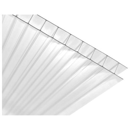 поликарбонат сотовый RATIONAL 6000х2100х3,5мм прозрачный поликарбонат сотовый practiq 6000х2100х4мм прозрачный