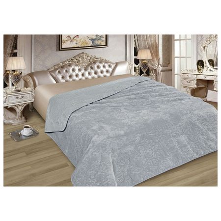 покрывало Эгоист/Egoist 200х220см серое, арт.ПSoft220серый покрывало egoist soft collection 200х220см сиреневое арт пsoft220сирен