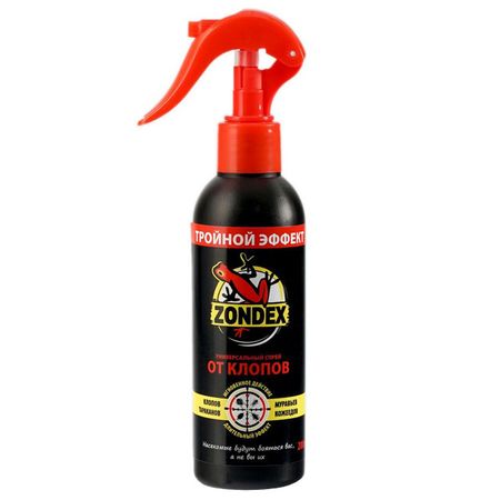 спрей ZONDEX от ползающих насекомых 200мл спрей для собак от погрызов tamachi тамачи 200мл
