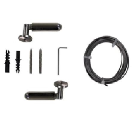 карниз трос 1-рядный UGO LOKS 500см никель, арт.580972 лейкопластырь рулонный верофарм 3см х 500см