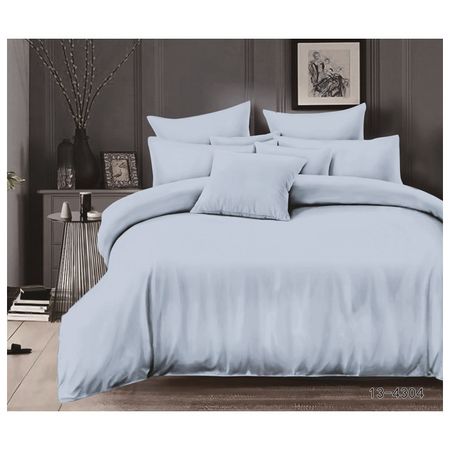 простыня на резинке PICASSA 140х200см сатин голубая, арт.рез 140 гол простыня picassa 220х240см сатин кремовая арт 220 крем