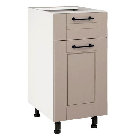 кухонный шкаф напольный Бергамо 820х400х504мм 1 ящик 1 дверь МДФ/ЛДСП кухонный шкаф напольный бергамо 820х600х504мм 1 ящик 1 дверь мдф лдсп