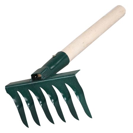 грабли малые витые 6 зубьев 38х15см сталь деревянная ручка ные прямозубые шестерни 45 0 5 мод 20 зубьев 5 6 6 35 мм