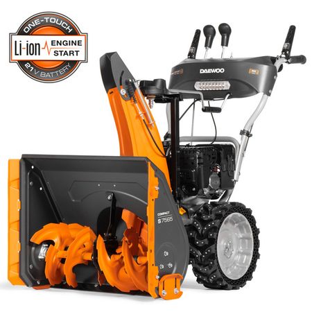 снегоуборщик бензиновый DAEWOO  S 7565 снегоуборщик бензиновый daewoo s 7565