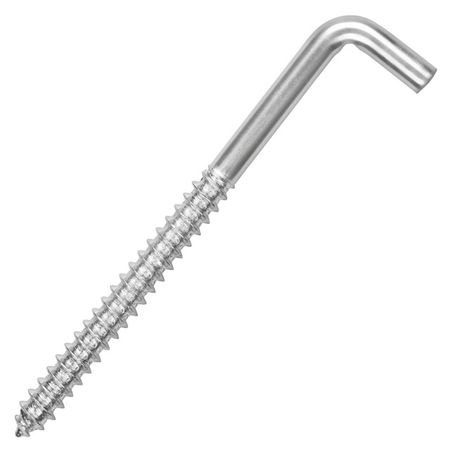 шуруп-крюк L-образный 8,0х200мм 2шт шуруп крюк 6х60 hook 6 x60 mp