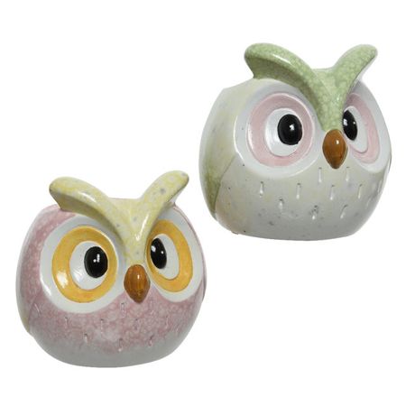 кашпо керамическое Сова 0,8л d12см h13см в асс-те jpct парк юрского периода динозавр наклейка для автомобилей бамперов окон водонепроницаемая полиэтиленовая наклейка пвх 13см 12см