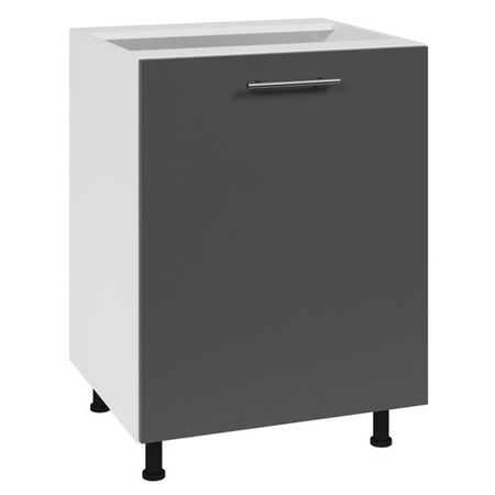 кухонный шкаф напольный Лофт 600х550х820мм 1 дверь МДФ/ЛДСП кухонный шкаф напольный лофт 600х550х820мм 1 ящик мдф лдсп