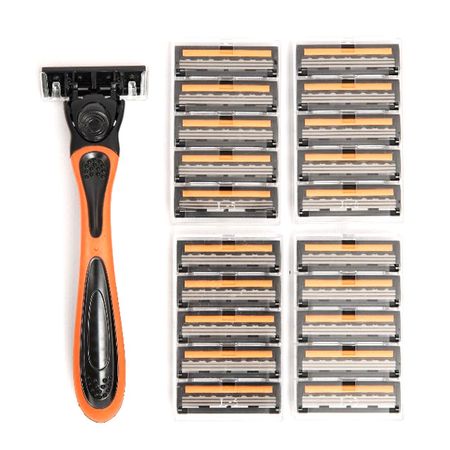 станок для бритья RAZO Strike + 20 кассет 3 лезвия плавающая головка