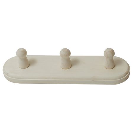 вешалка 3 рожка осина