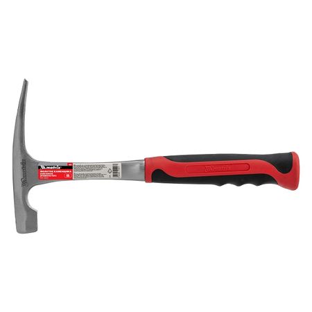 молоток каменщика MATRIX 600г цельнометаллическая рукоятка