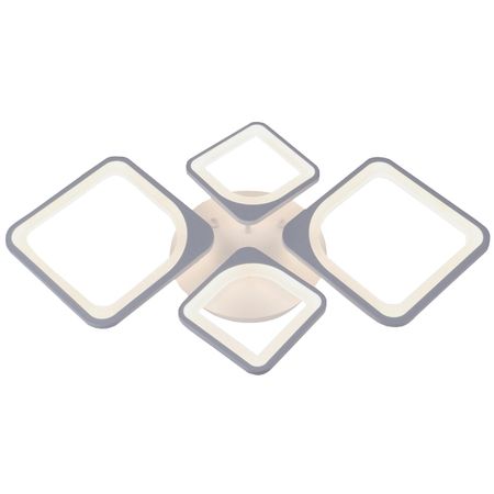 люстра потолочная светодиодная SCHAFFNER Escudo 1х120Вт LED 10200Лм белый светодиодные драйверы трансформаторы 20 80 120вт х2