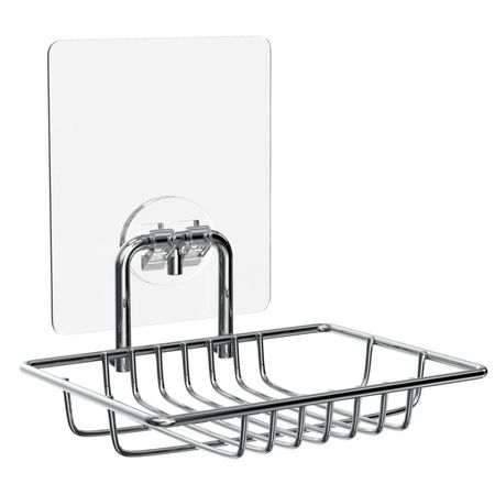 мыльница подвесная KLIEBER Lite на силиконовом креплении хром мыльница подвесная klieber lite на силиконовом креплении