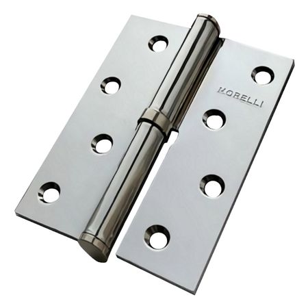 петля разъемная MORELLI 100х70х2,5мм R черный никель петля разъемная morelli 100х70х2 5мм r кофе с коронкой