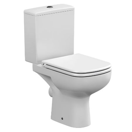 унитаз-компакт CERSANIT Colour безободковый двухрежимный микролифт унитаз компакт cersanit city new горизонтальный выпуск двухрежимный слив сиденье микролифт