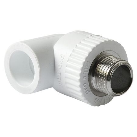 угольник полипропиленовый PRO AQUA 25мм х 1/2