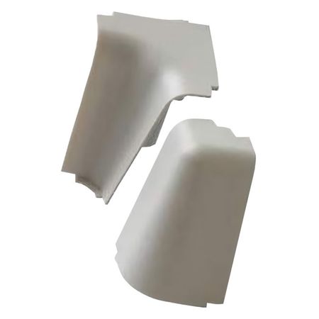 углы к овальному плинтусу для столешниц внутренний+внешний внутренний внешний обтекатель мотоцикла для harley touring road glide 2015 2024 gunship grey