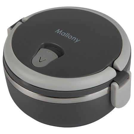 термоконтейнер MALLONY Semplice 0,6л для вторых блюд широкое горло пластик, нерж.сталь основная прокладка крышки мотоцикла для harley dyna softail 2006 2017 street bob super glide custom мотоцикл harley davidson dyna fat bob fxdf fxdi широкое скольжение