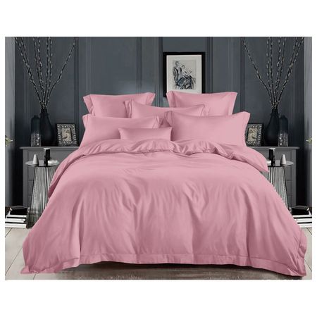 простыня на резинке PICASSA 140х200см сатин розовая, арт.рез 140 роз простыня picassa 220х240см сатин кремовая арт 220 крем