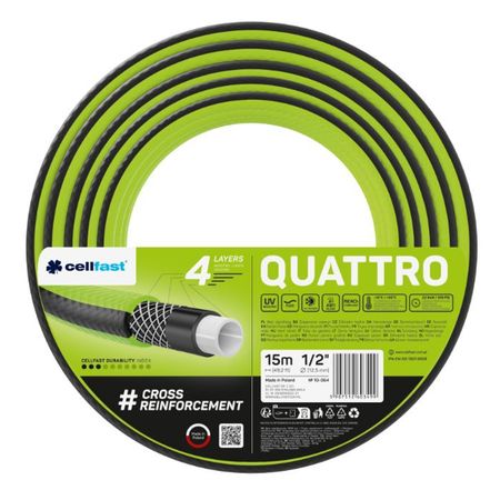 шланг армированный CELLFAST Quattro 1/2