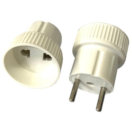 адаптер переходник DUWI евро б/з 200-250В 6A белый разъемов powercon nac3fca nac3fcb 20 шт 20а 250в