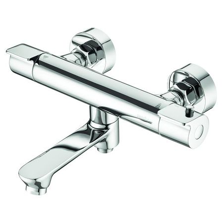 смеситель-термостат для ванны SWEDBE Mercury 9045 повортный излив хром bingoelec умный термостат tuya