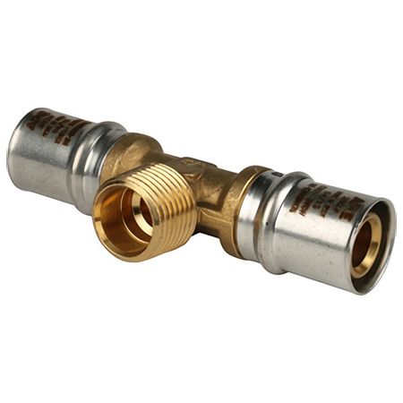 тройник пресс STOUT 20х1/2