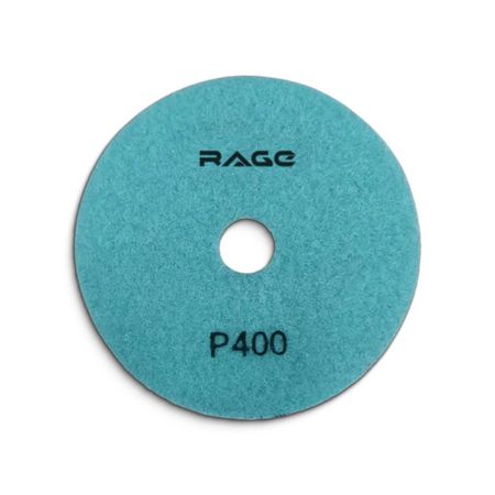 круг шлифовальный алмазный гибкий АГШК RAGE by VIRA Р400 100мм мокрое шлифование корщетка для ушм vira 100мм чашеобразная латунированная