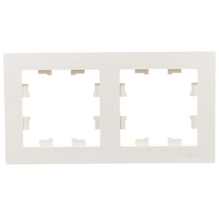 рамка 2 поста SYSTEME ELECTRIC Atlas Design бежевый