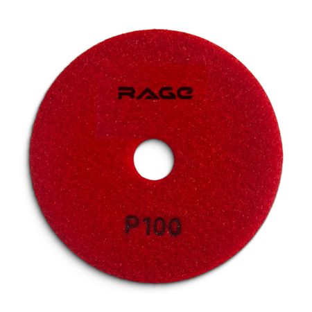 круг шлифовальный алмазный гибкий АГШК RAGE by VIRA Р100 100мм мокрое шлифование корщетка для ушм vira 100мм чашеобразная латунированная