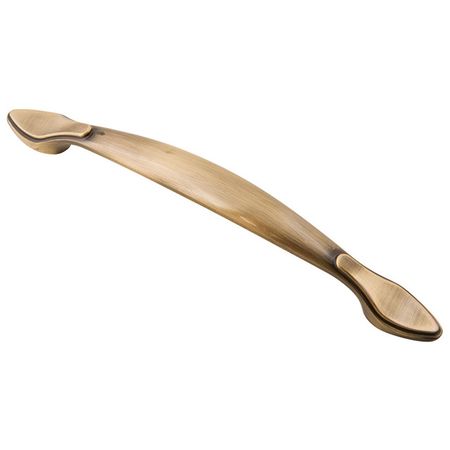 ручка-скоба 128мм античная брон античная латунная ручка в виде ракушки