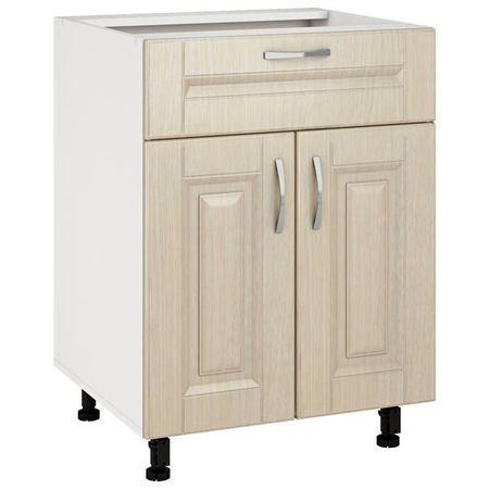 кухонный шкаф напольный дуб Мадейра 600х550х820мм 1 ящик МДФ/ЛДСП