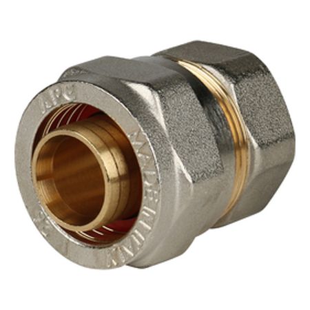 соединитель обжим STOUT металлопластиковый ВР 3/4х26 угольник обжим stout металлопластиковый 20х20