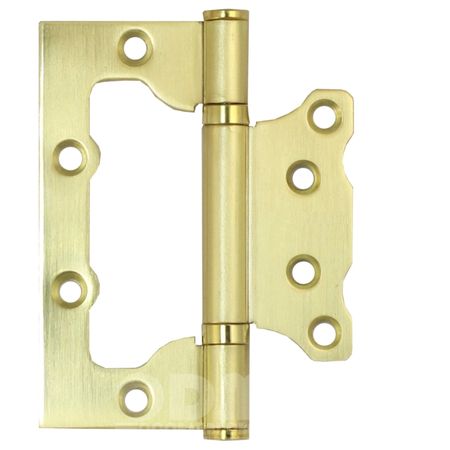 петля универсальная бабочка ARSENAL 100х75х2,5мм матовое золото петля универсальная бабочка arsenal 100х75х2 5мм