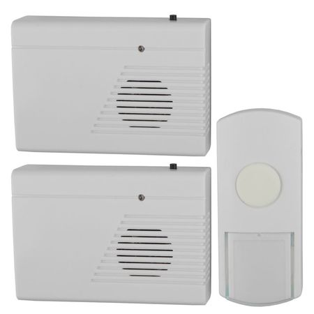 звонок ЭРА два динамика 6 мелодий IP44 2хАА белый 2 контактный din разъем для динамика sykdfd