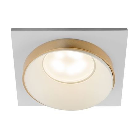 светильник встраиваемый VOLTEGA VGL003WGW GU10 50Вт белый светодиодные чипы mhx ctg220dob 20вт 50вт 100вт