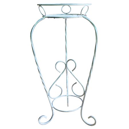 подставка для цветов Ваза винтаж на 1 горшок белая moonbiffy белая пластиковая ваза