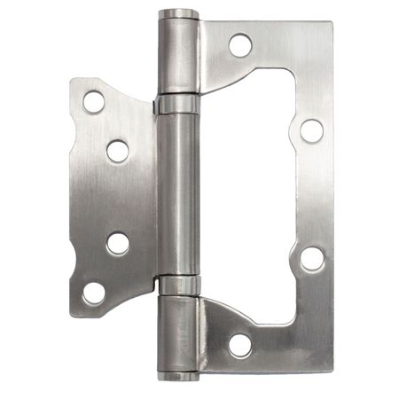 петля универсальная бабочка ARSENAL 100х75х2,5мм матовый хром петля универсальная бабочка arsenal 100х75х2 5мм